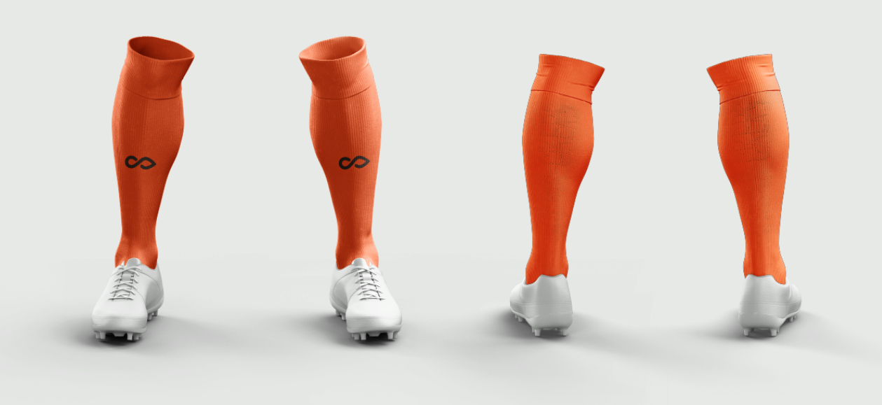 Philadelphia Union Swag Academy Goalkeeper Socks 2025---Orange