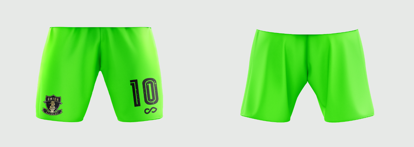 Philadelphia Union Swag Academy Goalkeeper Shorts 2025---Green